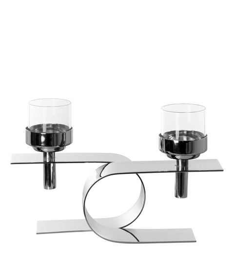 PASSIONA Teelichthalter 2-flammig